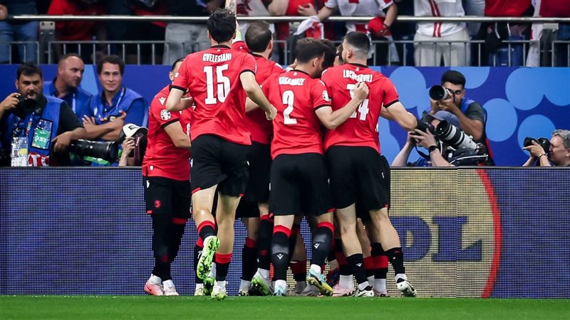 دوري الأمم الأوروبية، تعادل سلبي بين جورجيا وأوكرانيا في الشوط الأول