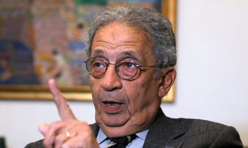 عمرو موسى: لا يجب بناء سدود جديدة على مياه النيل