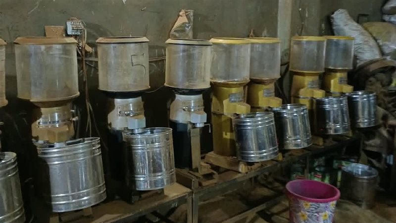 1.2 طن بسلة جاهزة للتعبئة، ضبط مخزن غير مرخص بشبرا الخيمة يطرح البن المغشوش بعلامات تجارية شهيرة