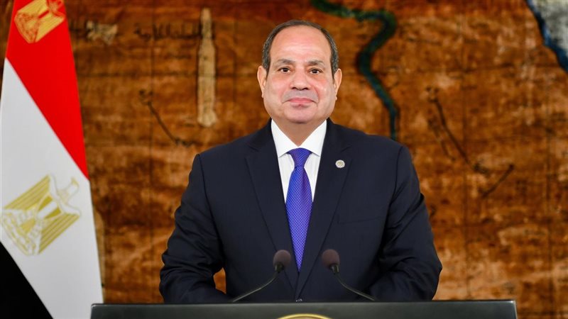 السيسي لنظيره الصيني: النيل شريان الحياة الرئيسي لمصر وحقها مشروع في حماية أمنها المائي والغذائي