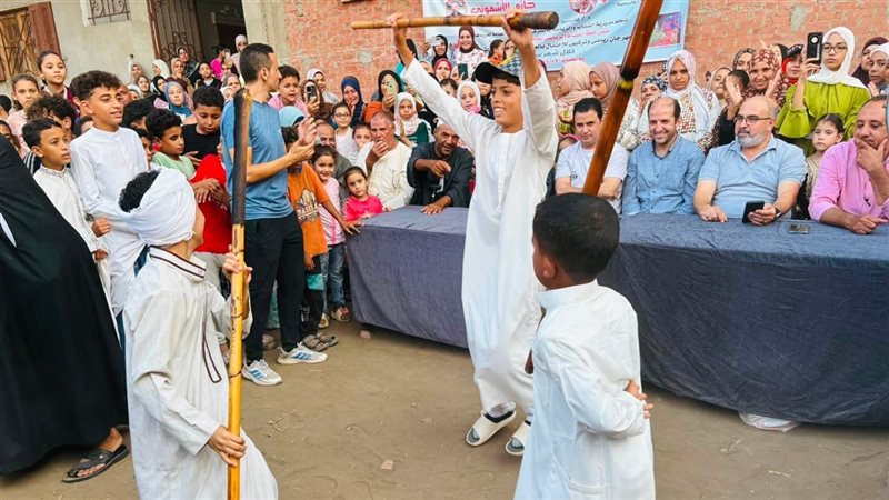 افتتاح مهرجان الألعاب البيئية والشعبية للتراث في الشرقية
