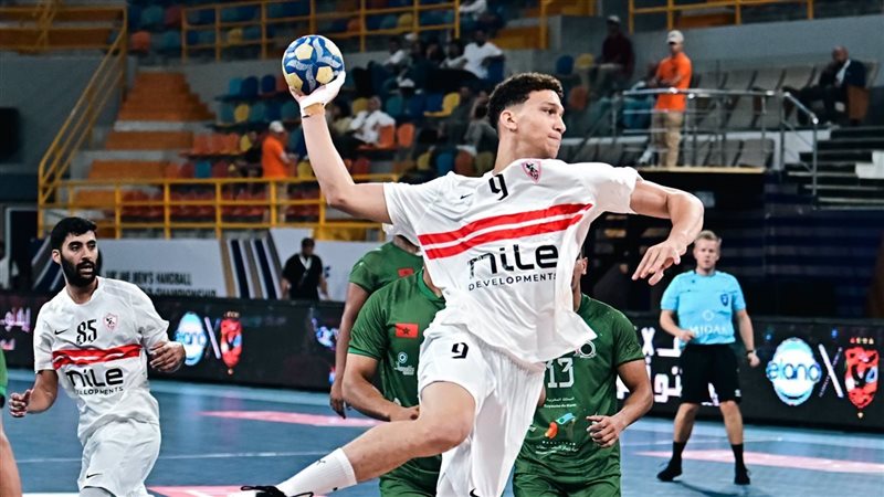 كرة اليد، الزمالك يهزم بطل البرازيل ويتأهل للمنافسة على برونزية مونديال الأندية