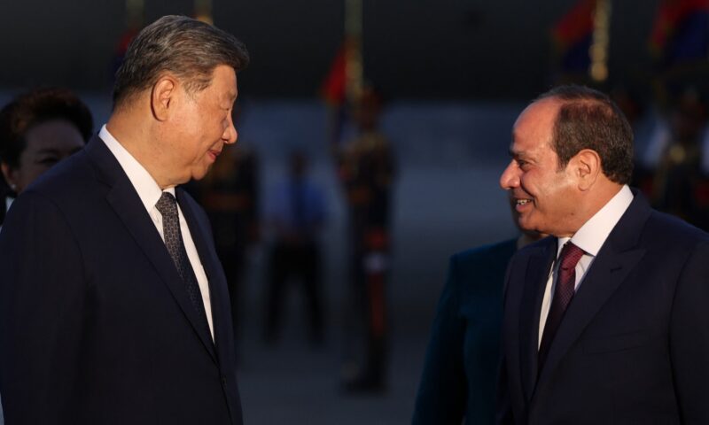 بيان صيني مصري مشترك من 21 نقطة.. ما الذي اتفق عليه السيسي وجينبينغ؟