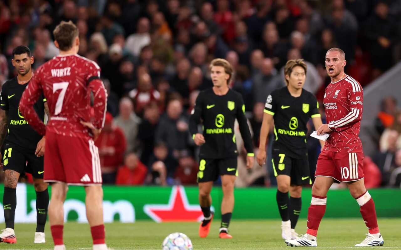 دوري أبطال أوروبا: ليفربول يهزم أتلتيكو وأرسنال يتفوق على نابولي