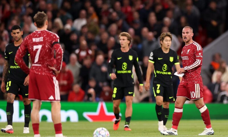 دوري أبطال أوروبا: ليفربول يهزم أتلتيكو وأرسنال يتفوق على نابولي