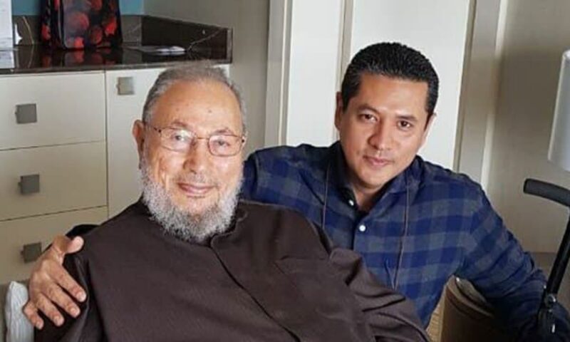 جملة قالها عبدالرحمن نجل يوسف القرضاوي بأول رسالة بعد عفو الشيخ محمد بن زايد تلقى رواجا