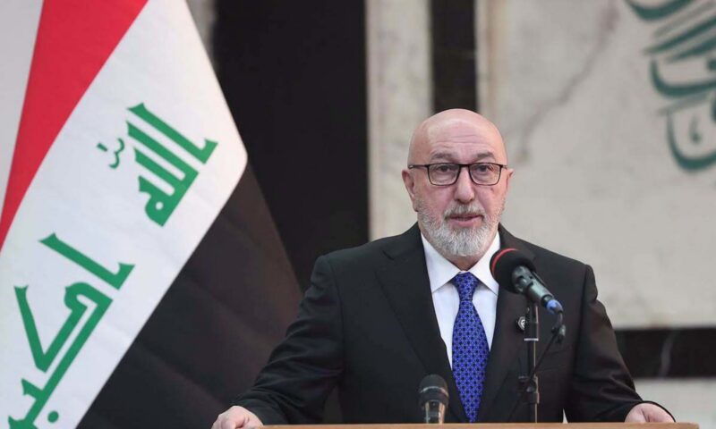 الرئيس العراقي يدين هجمات استهدفت خط “شرق غرب” النفطي بالسعودية