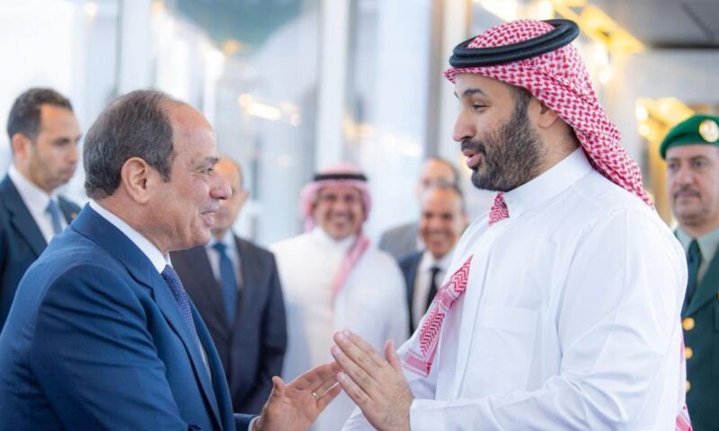 ولي العهد السعودي يجري زيارة إلى مصر.. والسيسي في استقباله الثلاثاء