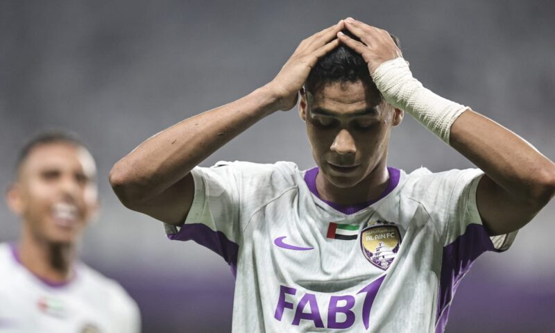 تصرف مؤثر من لاعب العين بعد تسجيل هدف في مرمى النصر يثير تفاعلًا