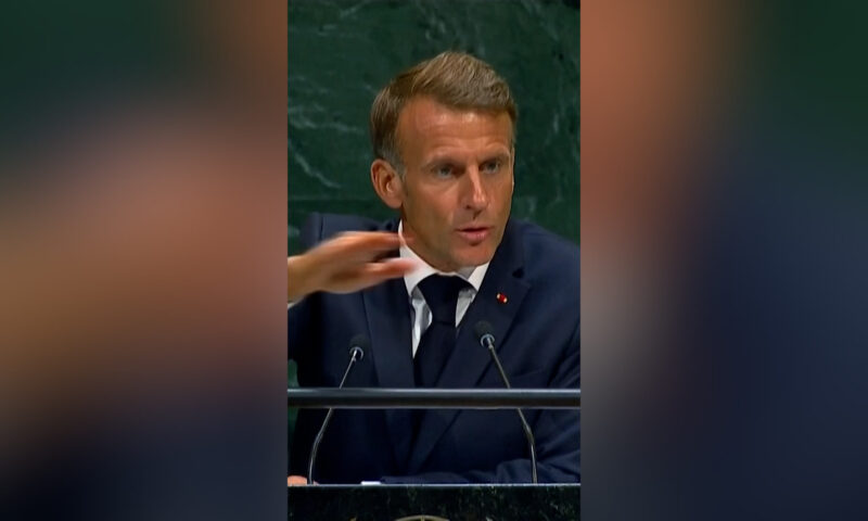 “مشهد مخزٍ لنا جميعًا”.. ماكرون ينتقد تقاعس الدول بشأن غزة