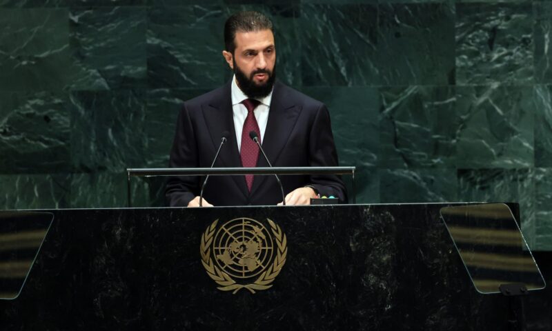 الشرع: الجولان أرض سورية.. وفرصة السلام التاريخية قائمة لمن أراد