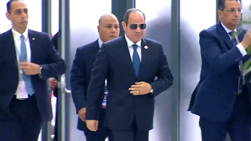 السيسي يصل مقر انعقاد قمة بريكس ورئيس وزراء الهند في مقدمه مستقبليه