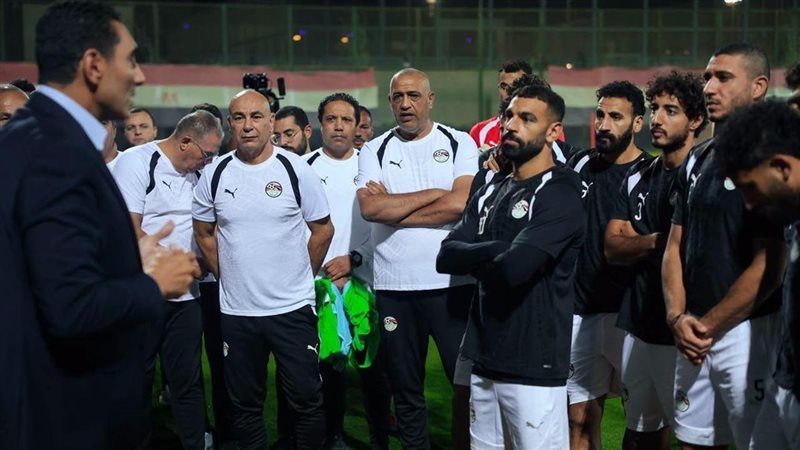 في حضور وزير الرياضة، منتخب مصر يخوض تدريبه الأخير بمركز المنتخبات (صور)
