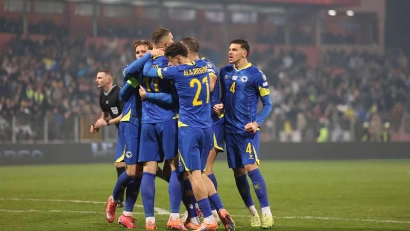 دوري الأمم الأوروبية، منتخب البوسنة والهرسك يتقدم على رومانيا 1/3 في الشوط الأول