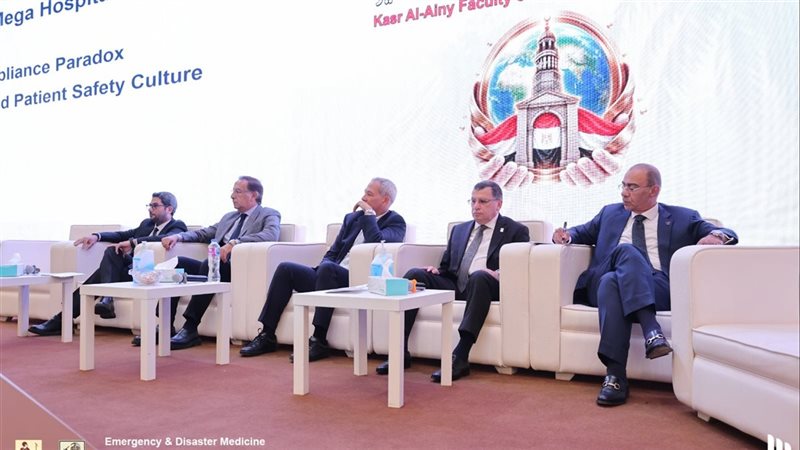 بمشاركة محافظ الجيزة، قصر العيني يناقش سياسات طب الكوارث