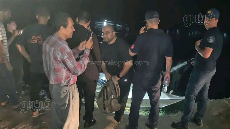 فرق متخصصة تواصل البحث عن تمساح في عزبة السدرة بالشرقية (صور)