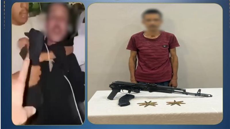 كواليس القبض على شاب يرتدي ملابس نسائية بزعم محاولة تخدير طفل وخطفه في قنا