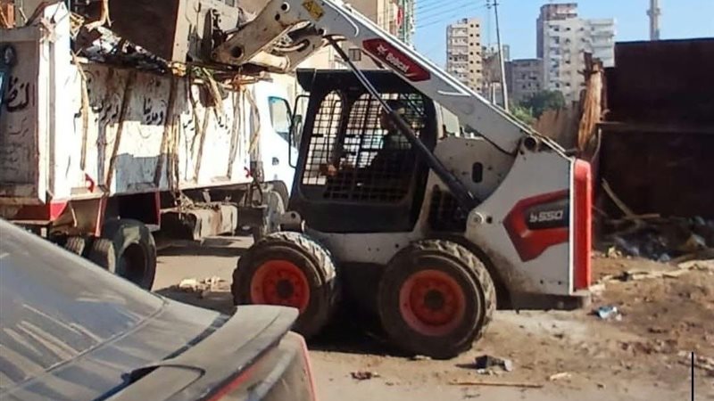 رفع 185 ألف طن قمامة ومخلفات من شوارع محافظة الشرقية