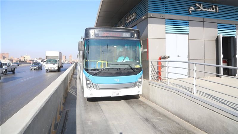 بدون جمهور، بدء التشغيل التجريبى للمرحلة الثانية للأتوبيس الترددي