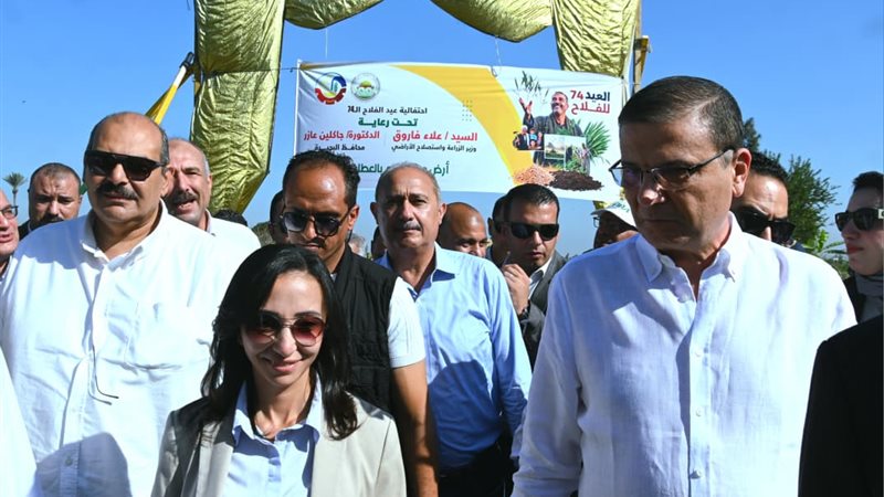 علاء فاروق بمحافظة البحيرة: الأمن الغذائي يبدأ بالمُزارع والتعدي على الأراضي الزراعية خط أحمر