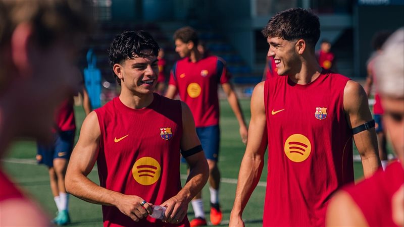 الدوري الإسباني، برشلونة يتقدم برباعية على سانتاندير في الشوط الأول