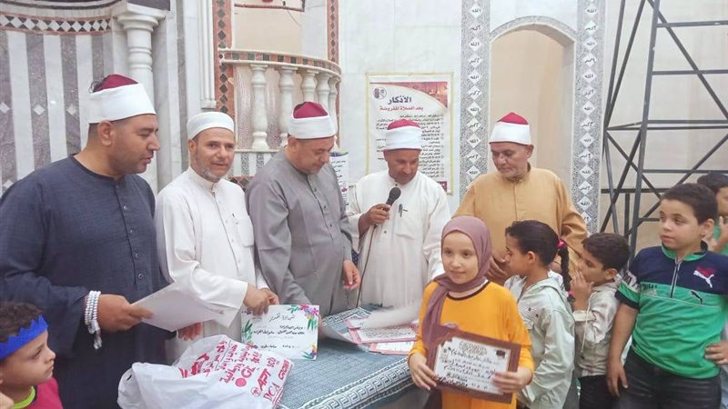 بدء فعاليات الأسبوع الثقافي بمسجد عزبة عبد رب النبي قرية الزوامل