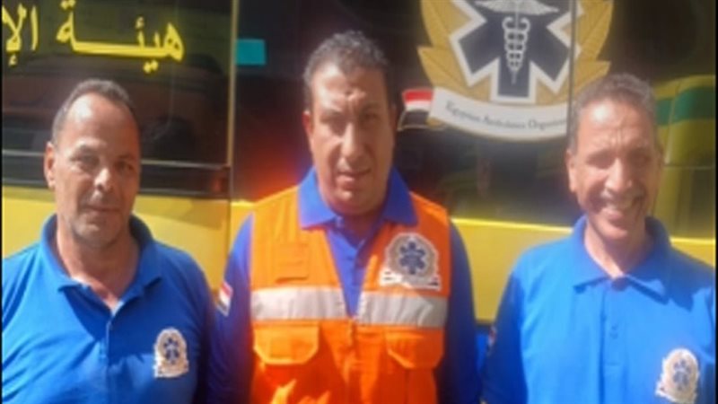 6 دقائق أنقذت حياته، “الأطباء” تشيد ببطولة المسعفين في إنقاذ مصاب بسكتة دماغية ببني سويف