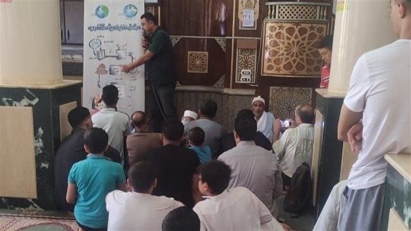 مياه الشرقية والأوقاف تنفذان ندوات توعوية بالمساجد