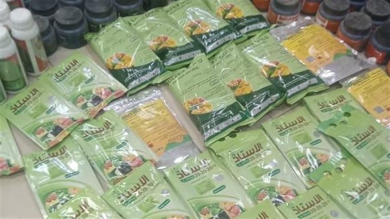 تموين قنا: ضبط 136 عبوة غذائية و300 عبوة مخصبات زراعية فاسدة