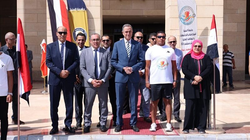 شعلة «أسبوع شباب الجامعات» تصل إلى مقر التعليم العالي بالعاصمة الجديدة