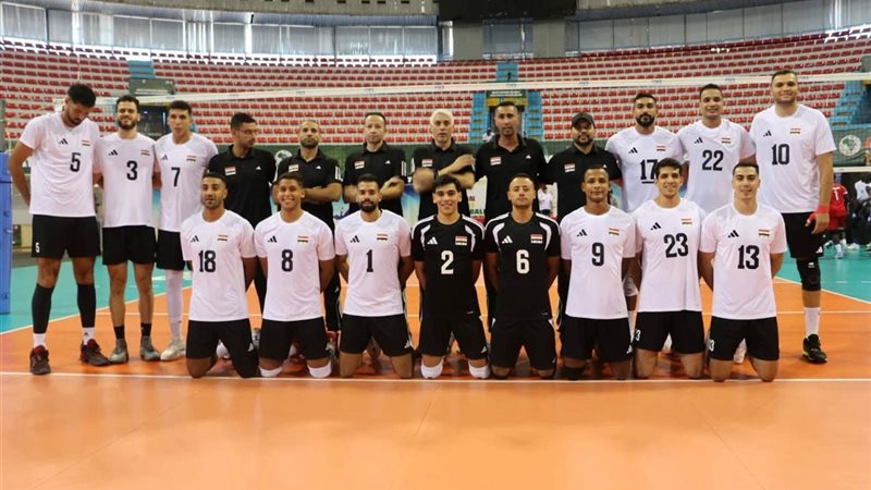 الكرة الطائرة، الفراعنة في مواجهة المغرب اليوم بكأس الأمم الأفريقية
