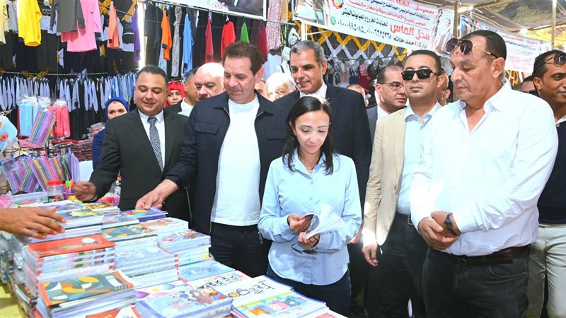 محافظ البحيرة تفتتح “أهلًا مدارس” بأبو المطامير