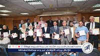 رئيس جامعة الفيوم يشهد حفل تكريم المدربين المعتمدين من المجلس الأعلى للجامعات