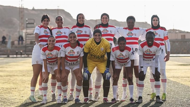 تشكيل سيدات الزمالك الرسمي لمواجهة الأهلي في قمة الكرة النسائية