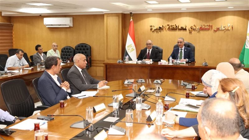 تحرك عاجل من محافظ الجيزة لحسم ملف مشروعات الخطة الاستثمارية