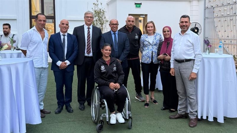 التجديف المصري يعزز التعاون مع هولندا ويكرم بطلة العالم ملك غانم