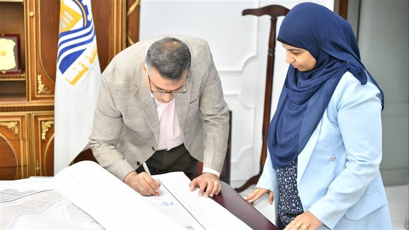 محافظ قنا يعتمد المخطط التفصيلي للمنطقة السادسة “حوض القصر” (صور)