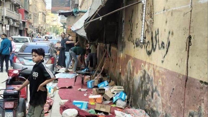 محافظ المنيا يوجه بحملة مكبرة لرفع الإشغالات بمحيط مدرسة الأقباط بشارع أحمد ماهر