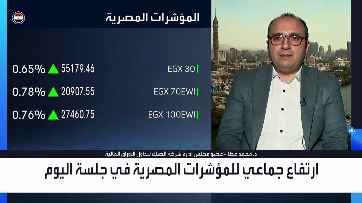 مشتريات المؤسسات المحلية  تعوض ضغوط بيع الأجانب بالبورصة المصرية