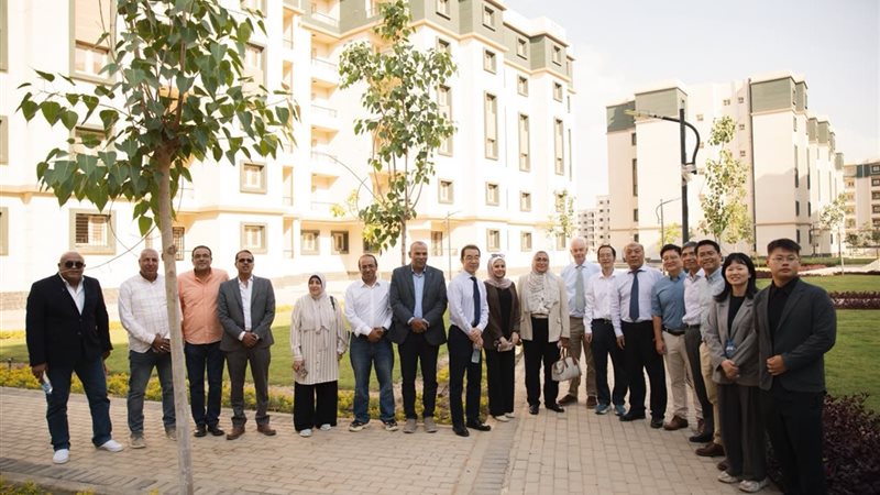 صندوق الإسكان يستقبل وفدًا من جامعة نانجينج الصينية للاطلاع على تجربة «سكن لكل المصريين»