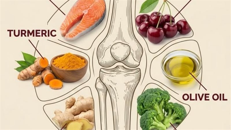 أطعمة لدعم صحة الركبتين مع التقدم في العمر
