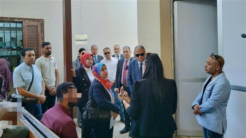 وفد “القومي لحقوق الإنسان” يتفقد مستشفى أسيوط للصحة النفسية