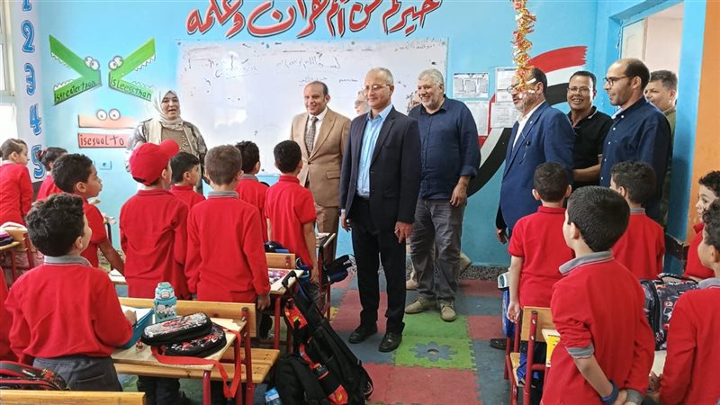 قيادات تعليم البحيرة تتفقد مدارس الدلنجات لمتابعة انتظام الدراسة