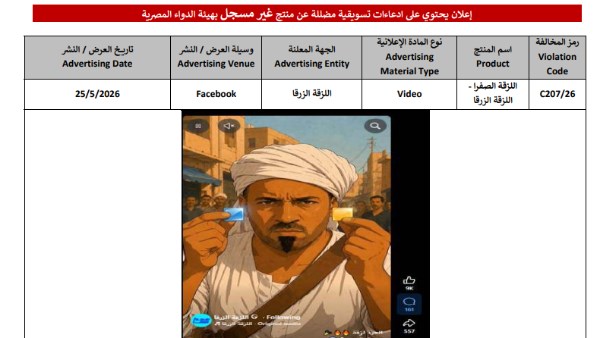 كارثة تهدد المواطنين.. أدوية غير مرخصة بالهيئة يتم تداولها علي منصات إعلانية.. أسماء وصور