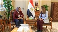 وزيرة التنمية تتابع مع محافظ الوادي الجديد المشروعات التنموية والخدمية والخطة الاستثمارية وملفات التصالح والتقنين