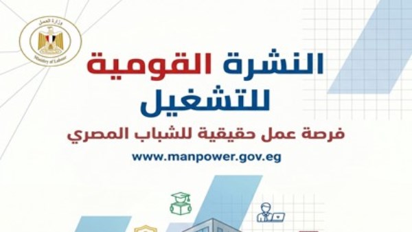 العمل: توفير 958 فرصة عمل في 12 محافظة بالقطاع الخاص