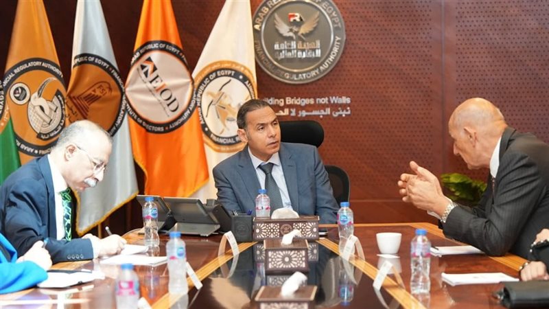رئيس الرقابة المالية يبحث توسيع أنشطة بناء القدرات مع اتحاد هيئات الأوراق المالية العربية