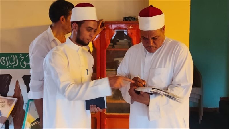أوقاف الإسماعيلية تتفقد سير العمل بإدارة القصاصين (صور)