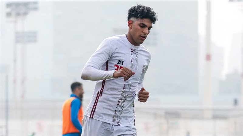 بعد تعافيه، محمد السيد يشارك في تدريبات الزمالك استعدادا لأبو قير للأسمدة