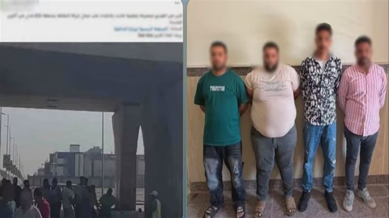 مشاجرة بسبب ألفاظ نابية أمام عاملات النظافة والصلح ينهي الواقعة بأكتوبر
